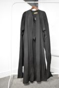 A vintage Ruder & Amis university graduation gown and tabard.