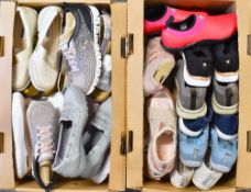 A quantity of ladies comfort shoes, to include Skechers, Reiker, Next, and others, mostly sneakers /