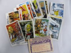 TRADE CARDS A & BC 1967 YOU'LL DIE LAUGHING (PURPLE BACKS) FULL SET OF 48 Full set of this 1967