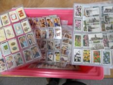 CIGARETTE CARDS LARGE COLLECTION OF SETS/PART SETS INCLUDING SILKS AND VARIOUS MANUFACTURERS