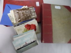POSTCARDS LOCAL, REAL PHOTOGRAPH, SUBJECT CARDS - COLLECTION IN 2 ALBUMS & LOOSE Eclectic collection