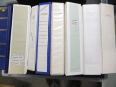 WORLDWIDE 8 COLLECTIONS, INCLUDING CHINA, AUSTRALIA, GB ETC ALL ERAS MINT AND USED 8 Binders with