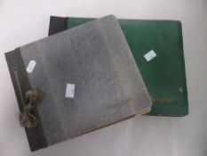 POSTCARDS & REAL PHOTOGRAPHS COLLECTION IN 2 ALBUMS, GB & EUROPE Couple of albums, one with