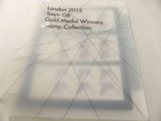 GREAT BRITAIN 2012 LONDON OLYMPICS GOLD MEDAL WINNERS COLLN £290+ FACE Folder from the 2012