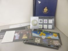 BRITISH COMMONWEALTH, GVI OMNIBUS COMPLETE (MINT) + RANGE OF GB PRESENTATION PACKS Gibbons album for