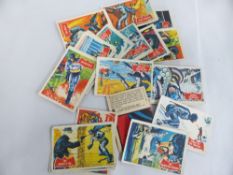 TRADE CARDS A & BC 1966 BATMAN FULL SET OF 44 CARDS (NUMBERED 1A TO 44A) Clean set of the 1966