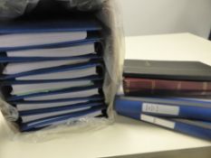 GERMANY LARGE COLLECTION INCLUDING BRD, DDR IN 14 VOLUMES Hefty collection of Germany albums most on