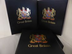 GB 1840-1999 DAVO ALBUMS ALL LEAVES WITH MUCH COMPLETE COLLECTION M & U Three Davo albums