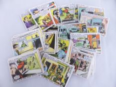 TRADE CARDS FLEETWAY PUBLICATIONS LTD 1968 THE ADVENTURES OF SEXTON BLAKE (71 OF 72 CARDS) Near