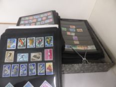 WORLDWIDE- 2 BOX FILES+ LOOSE WITH APX 200+ PAGES OF HAGNER SHEETS WITH COLLECTION Two box files