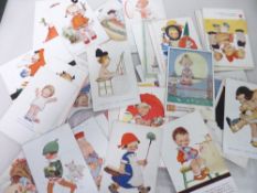 POSTCARDS MABEL LUCIE ATWELL COLLECTION OF APX 70 CARDS Range of apx 70 Mabel Lucie Atwell