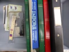 WORLDWIDE & COMMONWEALTH COLLECTIONS IN 5 VOLUMES Several stockbooks and a couple of albums with