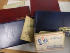 CIGARETTE CARDS & SOME TRADE CARDS IN ALBUMS AND BOX FILE LOOSE Interesting range of sets and part