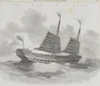The Illustrated London News, March 21st 1857 monochrome print/excerpt 'The War in China' Chinese