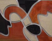 Nancy Wood (British 20th Century) Mixed media, pieces of what appears to be board or mdf painted and