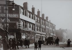 Local interest* after Raymond Sankey (20th century) a set of four monochrome photographs, presumed