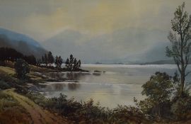 Local interest* Keith Burtonshaw (British 1930-2008) watercolour 'Ennerdale Water' signed lower