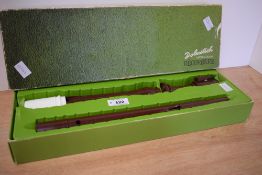 A Dolmetsch Tenor recorder, boxed