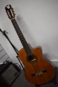 An Aria electro classical guitar, model AK-35CE