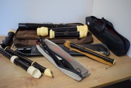 A selection of recorders, various sizes and models