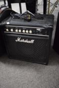 A Marshall MB B15 practice amplifier