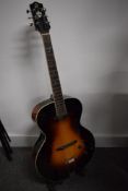 A Loar LH309-VS hand carved archtop acoustic electric jazz guitar, serial number A11081349 (strung