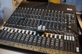 A Mackie 16 Channel professional compact mixer 1604-VLZ Pro