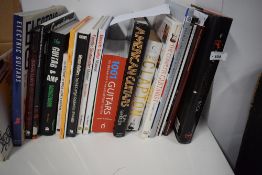 A selection of guitar related books