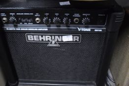 A Behringer GH108 amplifier