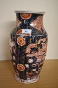 A 19th to early 20th-century Japanese Imari Ware porcelain vase, presumed Meiji period for export,