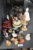 A selection of 20th-century sundry figurines, to include a quantity of woodland creatures, Goebel