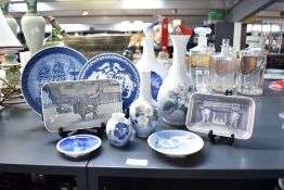 A quantity of 20th-century Danish Royal Copenhagen porcelain ware, including a selection of bud
