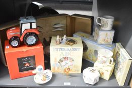 A selection of 20th-century sundry items, to include a Border Fine Arts ceramic Massey Ferguson