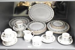 A selection Royal Doulton fine china Tapestry pattern tea and dinner wares, approximately 30