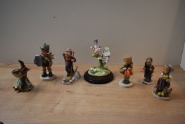 A Royal Staffordshire fine bone china Chaffinch modelled perched on a branch by J.T Jones having