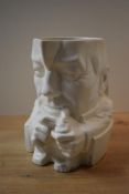 A limited edition Ashtead Pottery Stanley Baldwin character jug, designed by Percy Metcalfe,