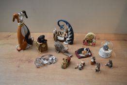 A Border Fine Arts 'Cool Cats' series Peek-a-Boo Tiddles & Widdles study model number A3407 sold