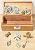 British Military Infantry and Corps cap badges, comprising six samples to Border Regiment (3),