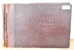 WW2 German Army Photograph Album for Kreta (Crete) 1941 and 1942, plain cover, comprising twelve