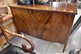 A reproduction Regency side cabinet, width approx 114cm