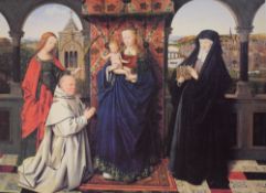 The Frick Collection Portfolio of Paintings, a collection of 24 lithographs of a selection of