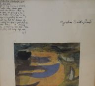 After David Sutherland (British 1903 - 1980) A pair of Lithographs 'Pembrookshire Landscape 1936'