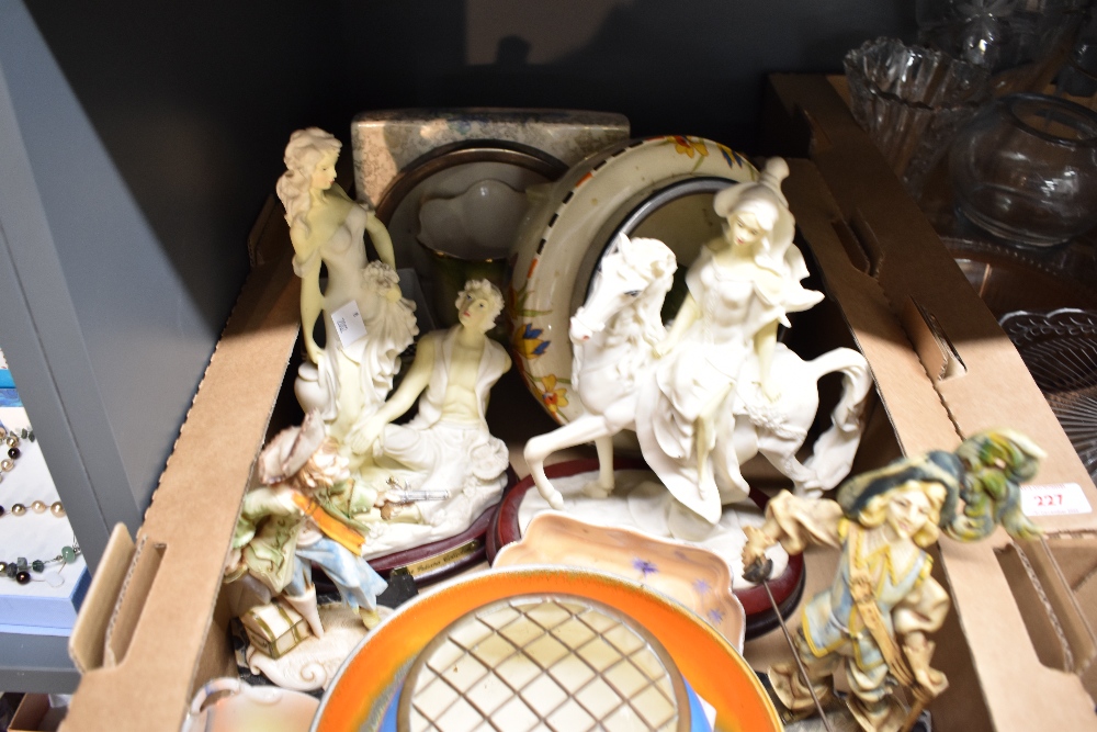 A Burslem Coronet ware bowl and similar, a Newhall English Garden rose bowl, a Shelley Dripware - Image 3 of 3