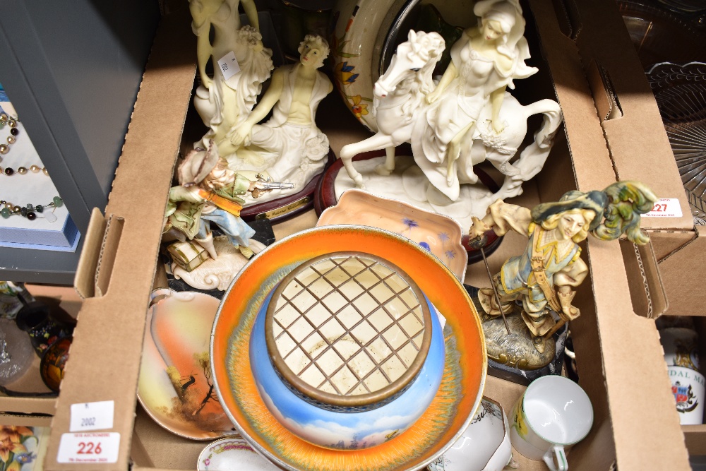 A Burslem Coronet ware bowl and similar, a Newhall English Garden rose bowl, a Shelley Dripware - Image 2 of 3