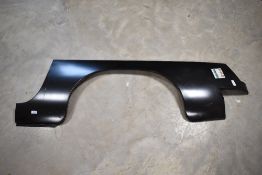 A MGB GT left hand Wing Repair, Rear Wing Outer Panel, complete lower half section - Hadrian Car