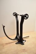 A vintage Motorbike wheel Truing stand