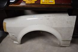 A VW Polo MK2 left hand Front Wing (painted but never fitted)