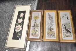 A selection of late 20th-century Lewis and Clayton Limited Titanium pictures of wildlife; sold