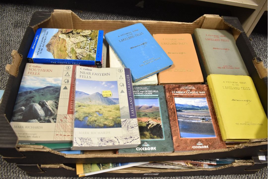 Of local interest, a quantity of 20th-century walking brochures, Lake District maps and ordnance - Image 4 of 5