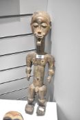 A 20th-century African Tribal Art hand carved 'Attye' sculpture, thought to be from the Lagoons area